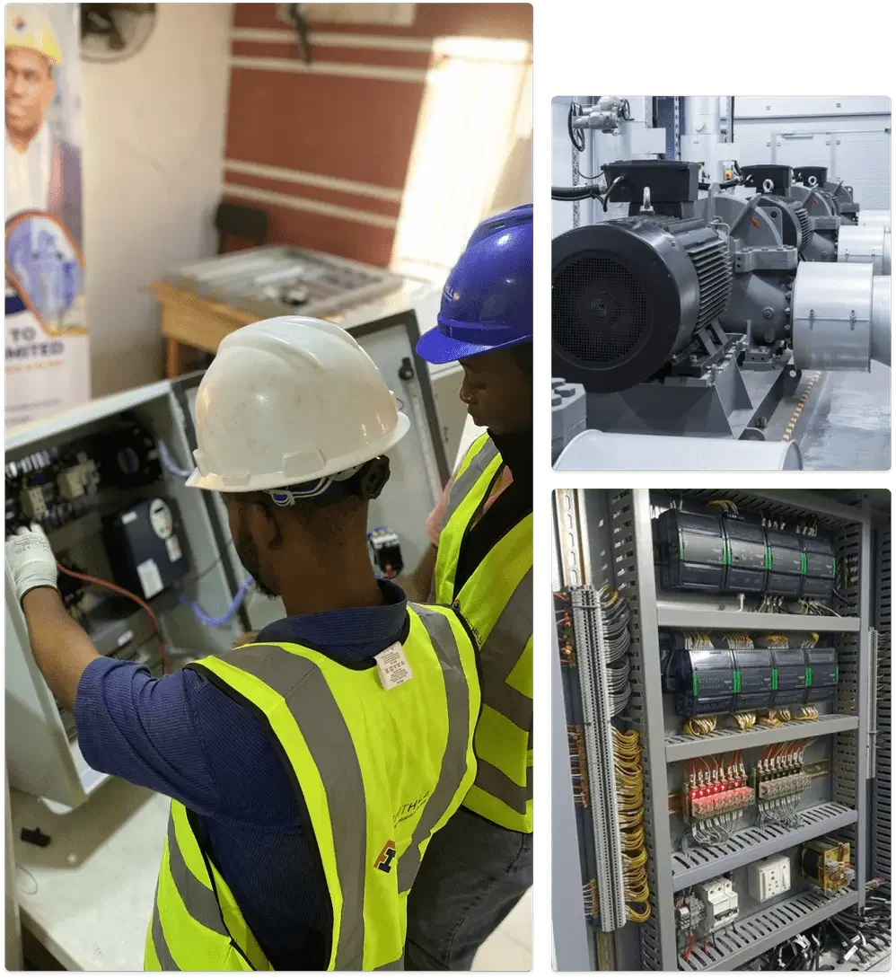 Building management system wiring and HVAC installation by Fronthill Controls