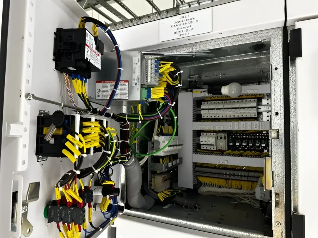 Data centre power management control panel installation by Fronthill Controls Nigeria